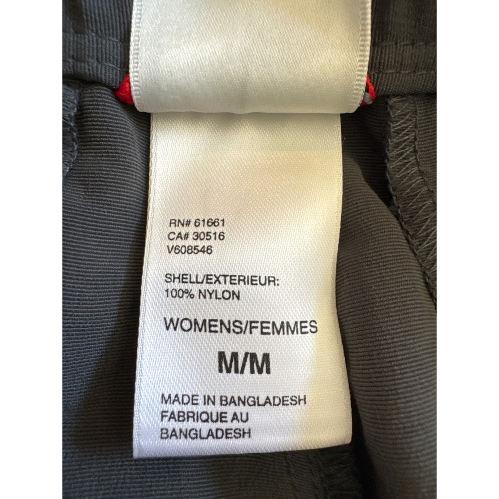 The North Face Womens Gray Convertible Hiking Pants Shorts Size M V608546 - Picture 4 of 7